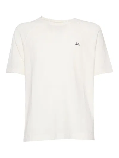 C.p. Company Sweatshirt In White