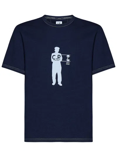 C.p. Company T-shirt In Blu