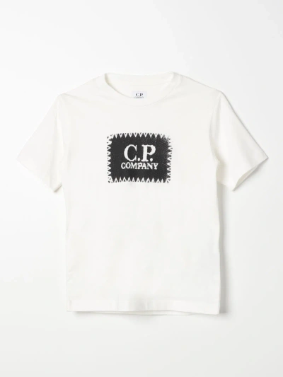 C.p. Company T-shirt  Kids Color White In White
