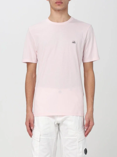 C.p. Company T-shirt  Men Color Pink In Pink