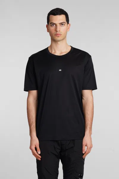 C.p. Company T-shirt In Black Cotton