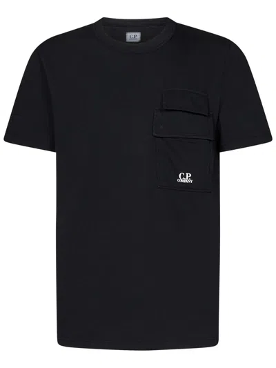 C.p. Company T-shirt In Nero