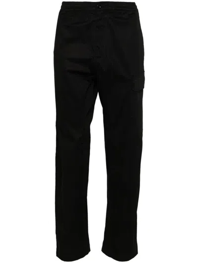 C.p. Company Stretch Utility Trousers In Black