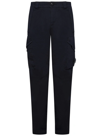 C.p. Company Trousers In Blue