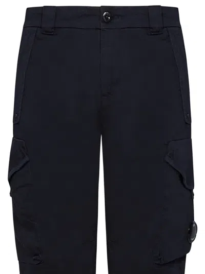 C.p. Company Trousers In Total Eclipse
