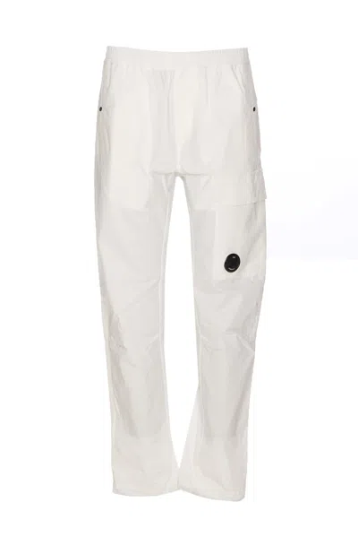 C.p. Company Utility Pants In White