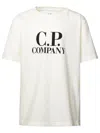 C.P. COMPANY WHITE COTTON T-SHIRT