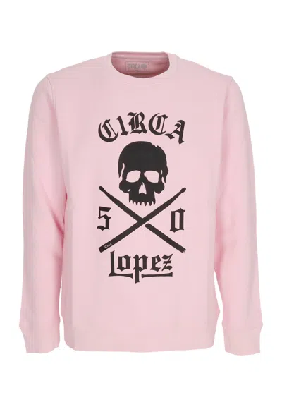C1rca Crewneck Man Lopez 50 Crewneck Canyon Pink/black