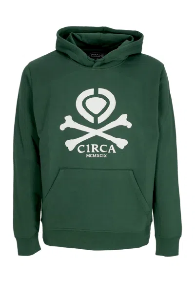 C1rca Hoodie Man Bones Hoodie Green Bottle In Bottle Green