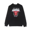 C1rca Keep Pushin Hood Men's Sweatshirt Black In Black