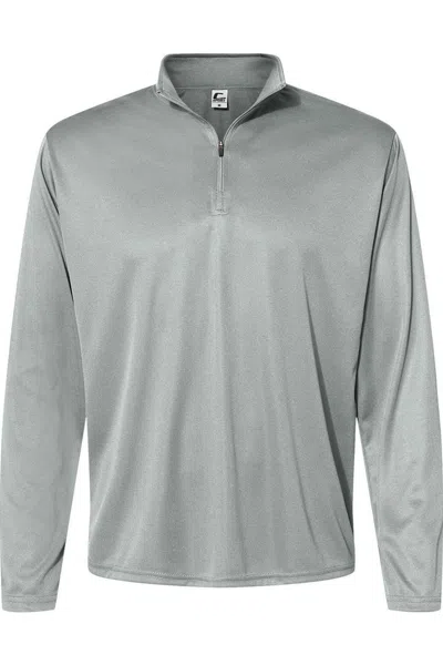C2 Sport Quarter-zip Pullover In Gray