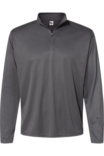 C2 Sport Quarter-zip Pullover In Gray