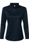 C2 Sport Women´s Quarter-zip Pullover In Blue