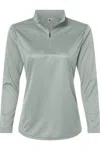 C2 Sport Women´s Quarter-zip Pullover In Silver