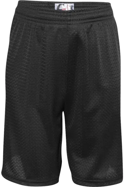 C2 Sport Kids' Youth Mesh Shorts In Black