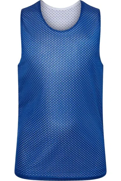 C2 Sport Kids' Youth Reversible Mesh Tank In Blue