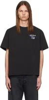 C2H4 BLACK AIRLINE T-SHIRT