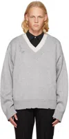 C2h4 Gray 006 Sweater In Gray