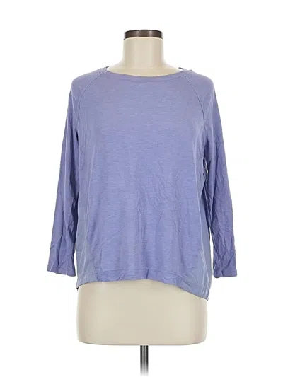 Pre-owned C9 By Champion 3/4 Sleeve T-shirt In Blue