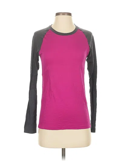 Pre-owned C9 By Champion 3/4 Sleeve T-shirt In Purple