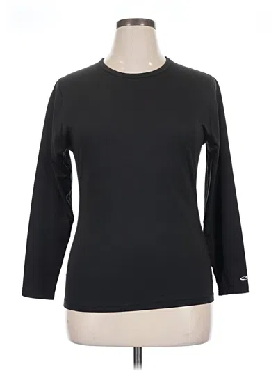 Pre-owned C9 By Champion 3/4 Sleeve T-shirt In Black