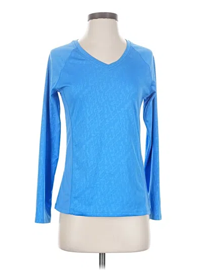 Pre-owned C9 By Champion 3/4 Sleeve T-shirt In Blue