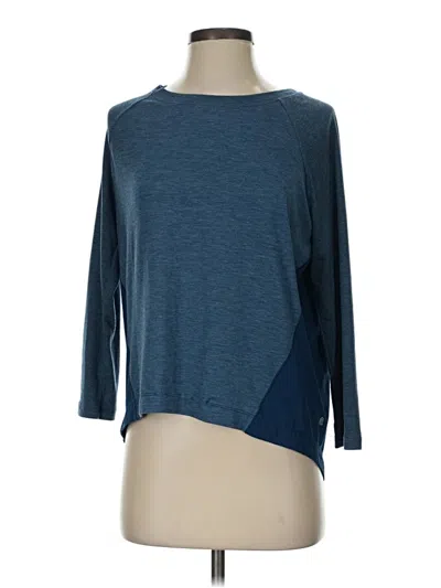 Pre-owned C9 By Champion 3/4 Sleeve T-shirt In Blue