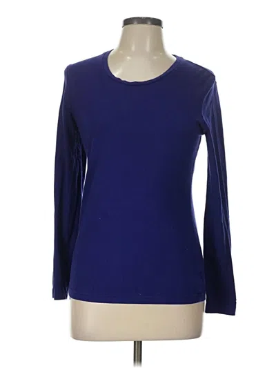 Pre-owned C9 By Champion 3/4 Sleeve T-shirt In Blue