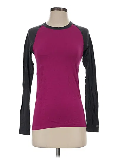 Pre-owned C9 By Champion 3/4 Sleeve T-shirt In Purple