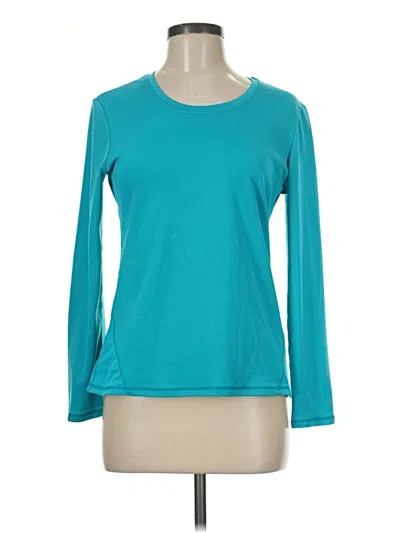 Pre-owned C9 By Champion 3/4 Sleeve T-shirt In Teal