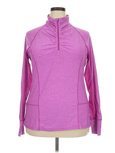 Pre-owned C9 By Champion Fleece Jacket In Purple
