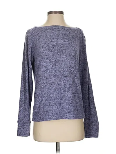 Pre-owned C9 By Champion Long Sleeve Top Gray Boatneck Tops