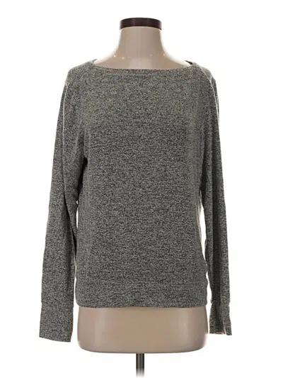 Pre-owned C9 By Champion Long Sleeve Top Gray Boatneck Tops