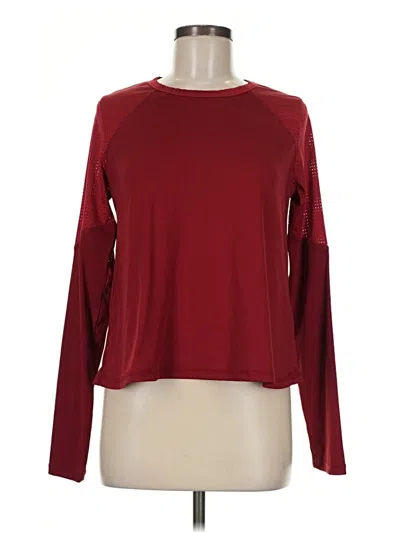 Pre-owned C9 By Champion Long Sleeve T-shirt In Burgundy