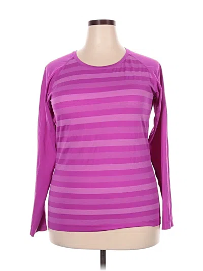 Pre-owned C9 By Champion Long Sleeve T-shirt In Purple