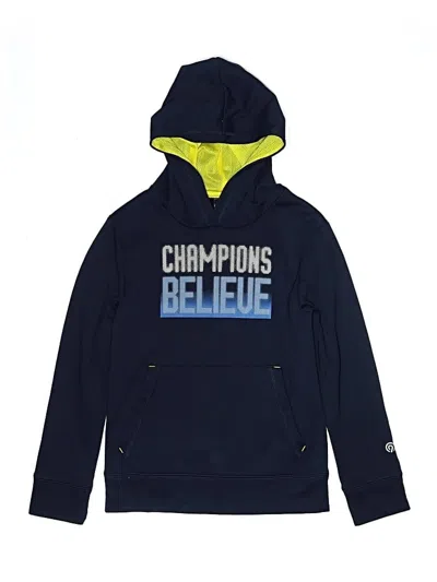 Pre-owned C9 By Champion Kids' Pullover Hoodie In Blue