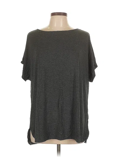 Pre-owned C9 By Champion Short Sleeve Top Gray Boatneck Tops