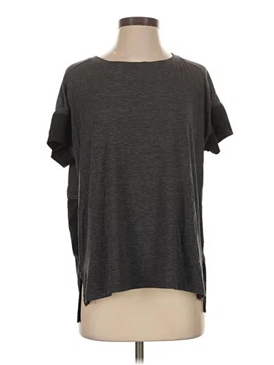 Pre-owned C9 By Champion Short Sleeve Top Gray Crew Neck Tops