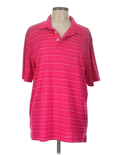 Pre-owned C9 By Champion Short Sleeve Top Pink Collared Neckline Tops