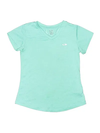 Pre-owned C9 By Champion Kids' Short Sleeve T-shirt In Teal