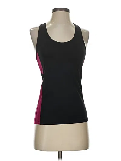 Pre-owned C9 By Champion Sleeveless Top Black Halter Neckline Tops