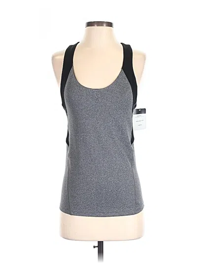 Pre-owned C9 By Champion Sleeveless Top Gray Halter Neckline Tops