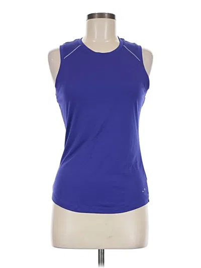Pre-owned C9 By Champion Sleeveless Top Purple Halter Neckline Tops