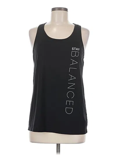 Pre-owned C9 By Champion Tank Top Black Halter Neckline Tops