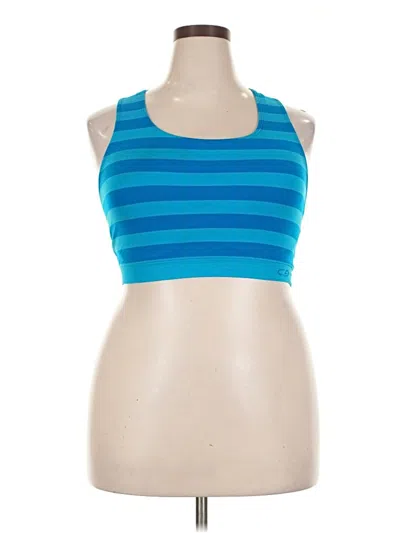 Pre-owned C9 By Champion Tank Top Blue Halter Neckline Tops