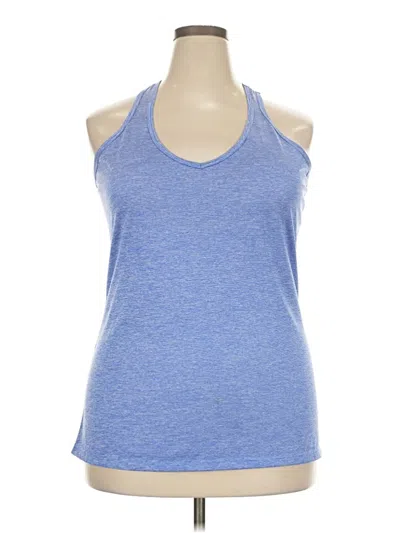 Pre-owned C9 By Champion Tank Top Blue Halter Neckline Tops