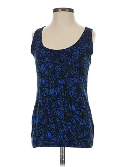Pre-owned C9 By Champion Tank Top Blue Square Neckline Tops