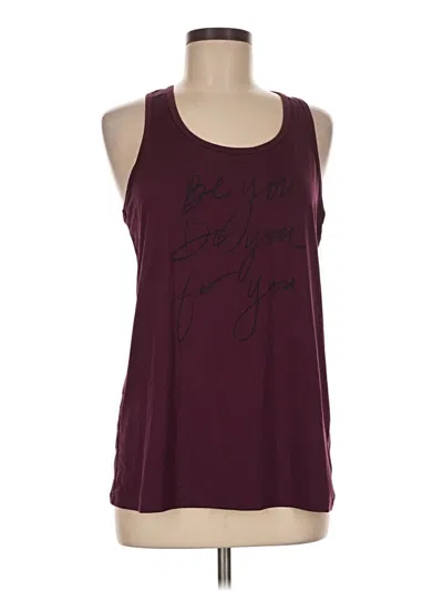 Pre-owned C9 By Champion Tank Top Burgundy Halter Neckline Tops