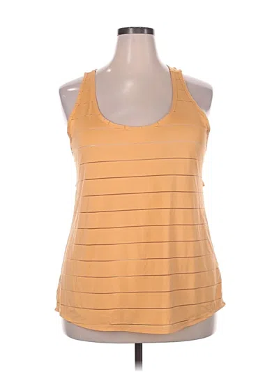 Pre-owned C9 By Champion Tank Top Gold Halter Neckline Tops