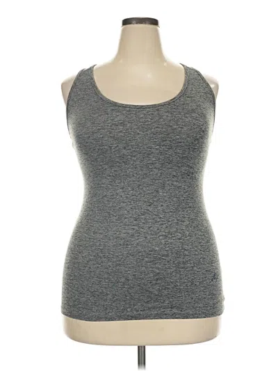 Pre-owned C9 By Champion Tank Top Gray Strapless Neckline Tops
